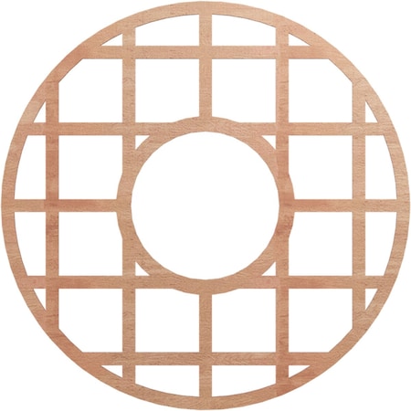 Ekena Millwork O'Neal Wood Fretwork Pierced Ceiling Medallion, Cherry, 40"OD x 14 1/2"ID x 3/8"T CMWP40X40X0375ONCH